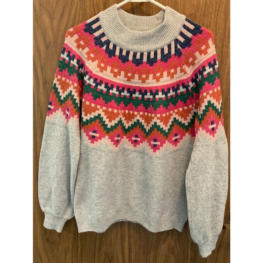 Maurices Multicolor Patterned Sweater XS - Picture 3 of 5